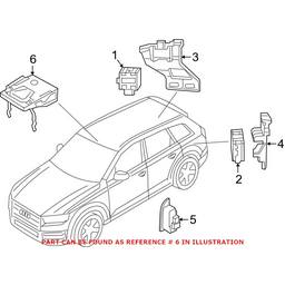 Audi Lane Departure System Camera